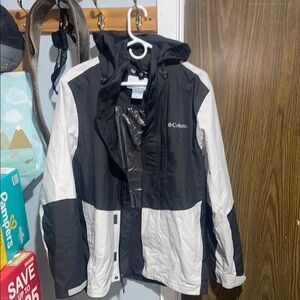 Columbia Black and White Jacket